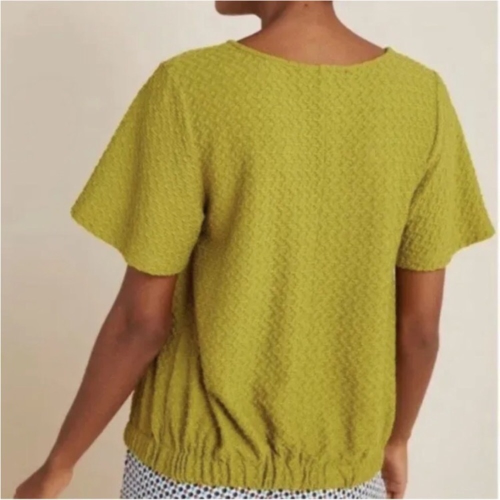 ANTHROPOLOGIE Sunday in Brooklyn Textured Sidonie Top - Picture 4 of 9